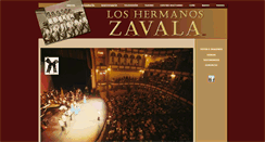 Desktop Screenshot of loshermanoszavala.com