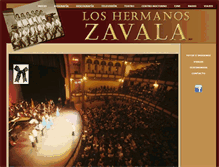 Tablet Screenshot of loshermanoszavala.com